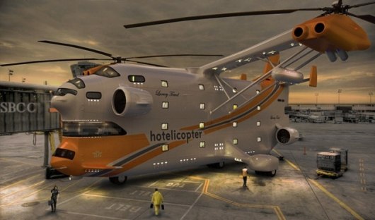 Первый в мире летающий отель - Hotelicopter Первый в мире летающий отель - Hotelicopter