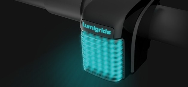 Lumigrids - светодиодный проектор, который обезопасит велосипедистов от выбоин Lumigrids - светодиодный проектор, который обезопасит велосипедистов от выбоин