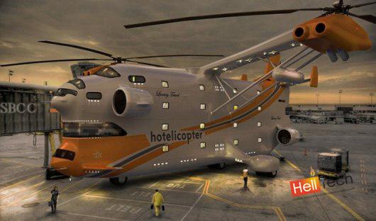 Первый в мире летающий отель - Hotelicopter Первый в мире летающий отель - Hotelicopter